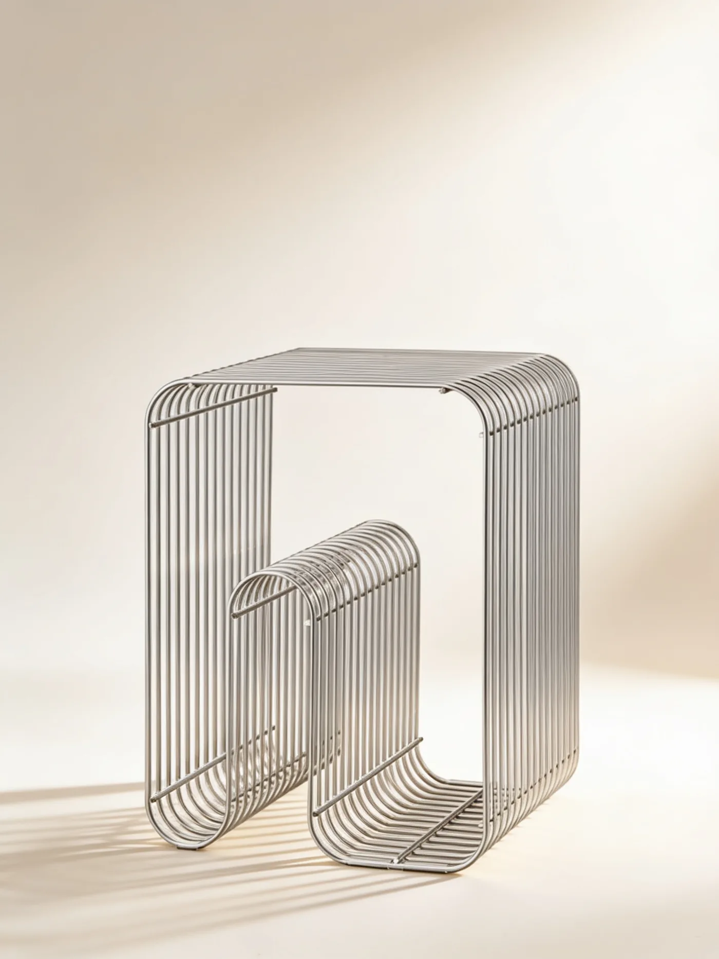 Ripple Stool — מגזינים מנירוסטה